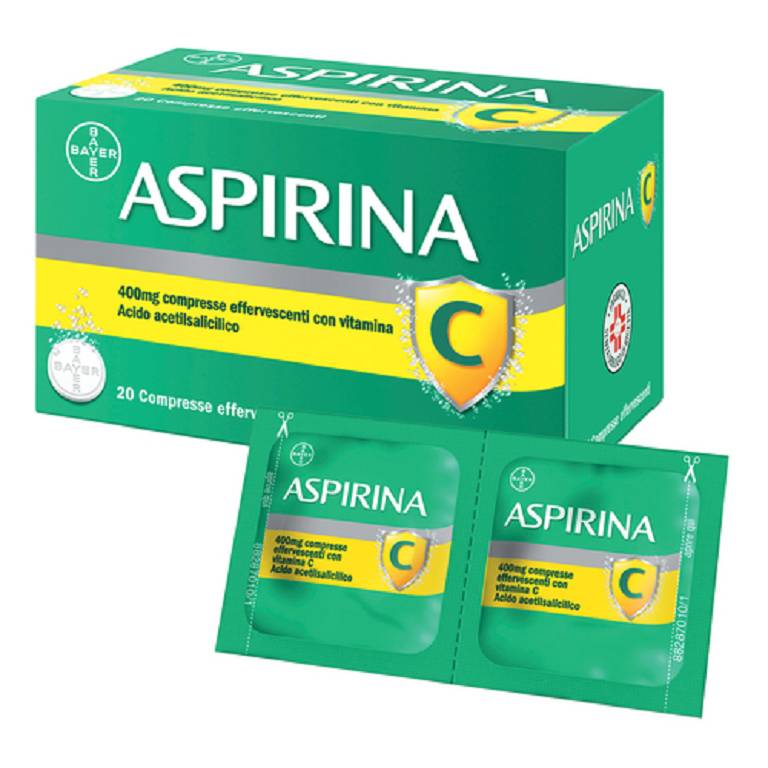 ASPIRINA C*20CPR EFF 400+240MG