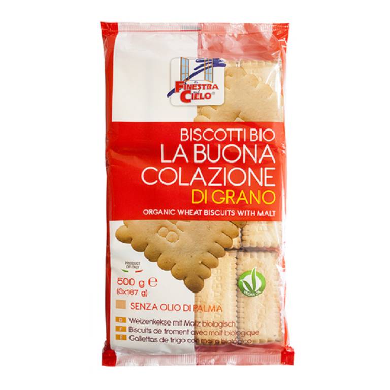 BISCOTTI COLAZI BUONA 500G BIO