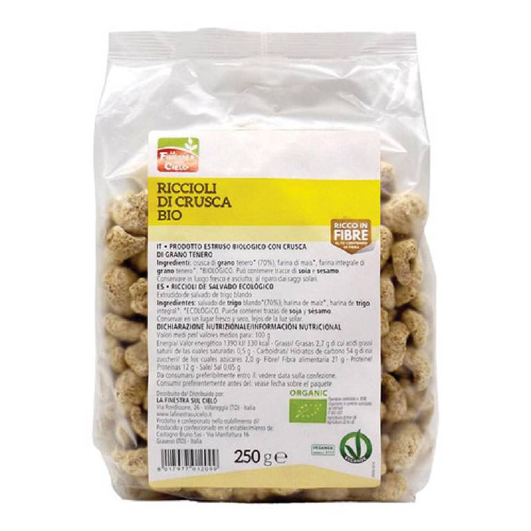 CRUSCA RICCIOLI BIO BIOFIBRE