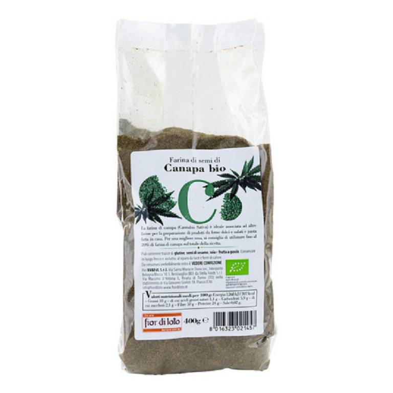 FARINA CANAPA BIO 400G