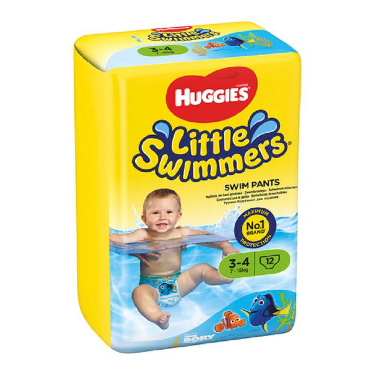 HUGGIES LITTLE SWIMMERS S/P12P