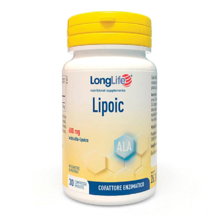 LONGLIFE LIPOIC 30CPR